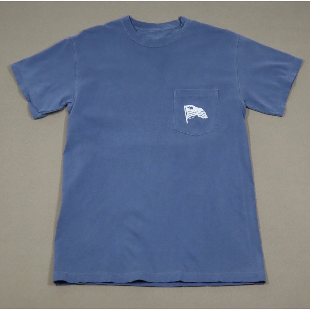 The Southern Gentleman Blue‎ Pocket Tee - The Southern States - Size S